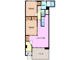 阿倉川駅 徒歩9分 1階の物件間取画像